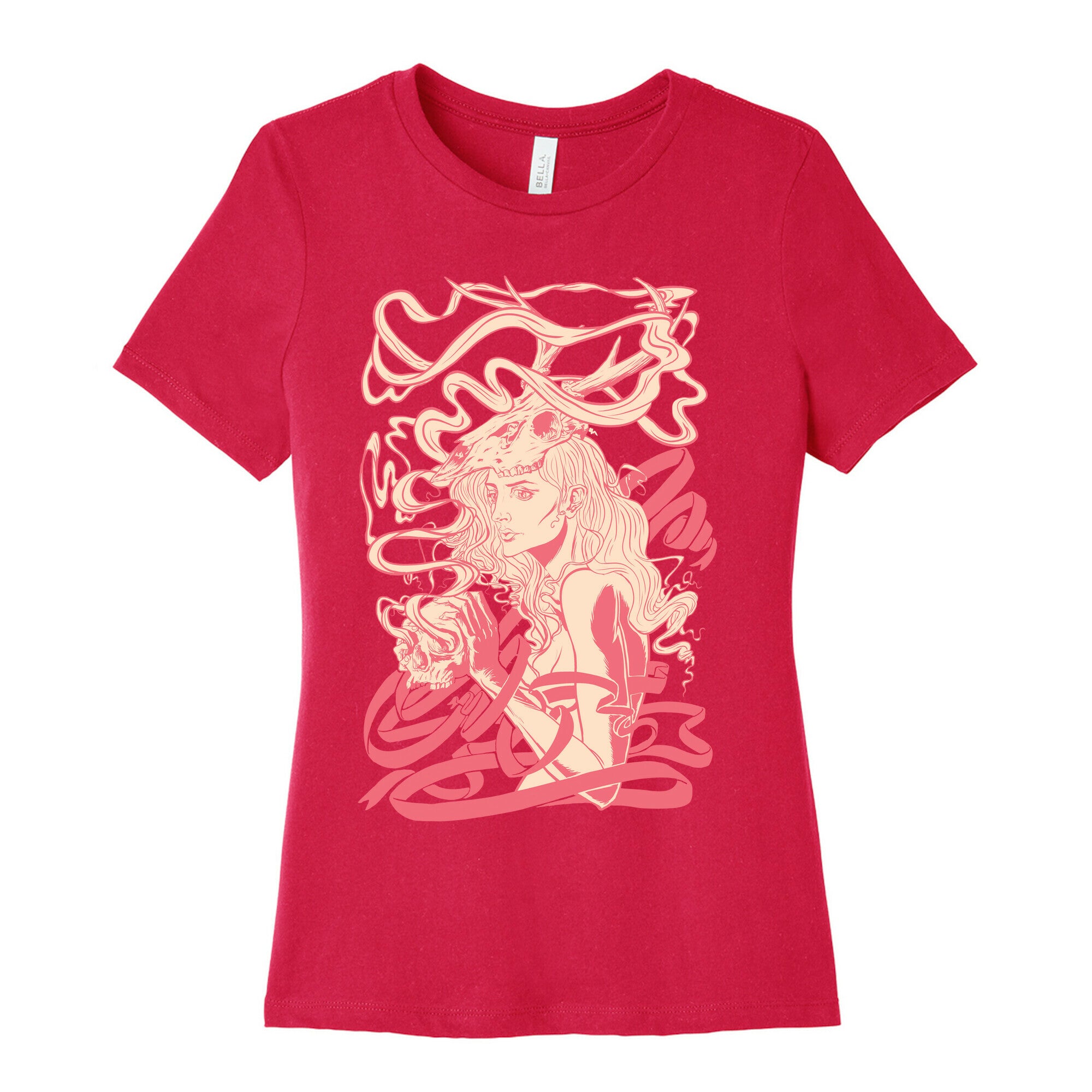 Skull Witch Women's Cotton Tee